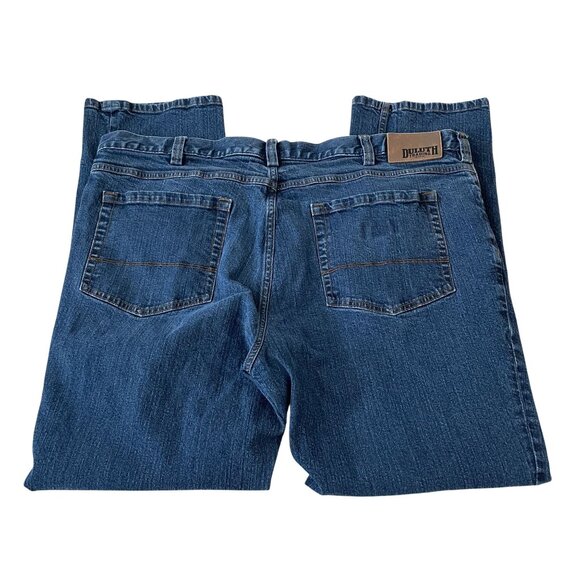 Duluth Trading Flex Weekender Jeans Men's Size 42x30 Trim Fit Denim - Picture 5 of 6